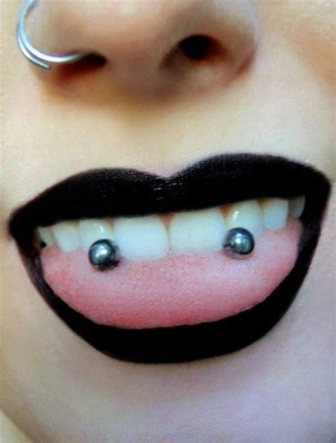 Pin By Bex On Lippy ️ Piercings Mouth Piercings Cool Piercings