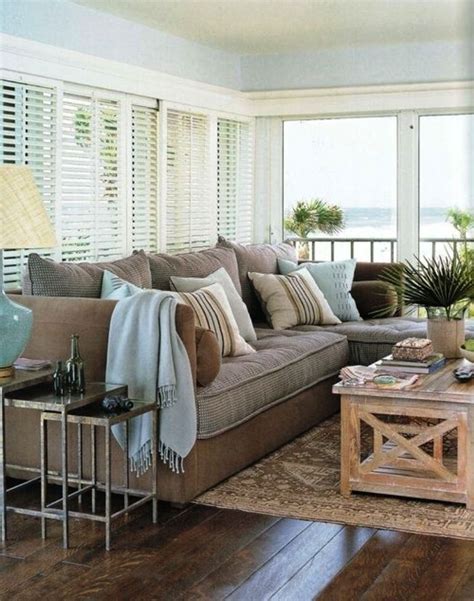 Ocean Themed Living Room Beige Living Rooms Coastal Living Rooms