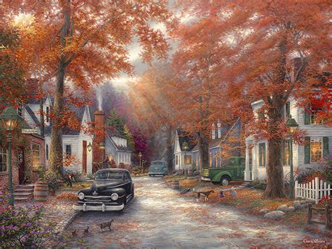 Vintage Autumn By Chuck Pinson