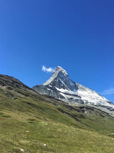 Hiking Along The Matterhorn Zermattswitzerland Oc 3024x4032 R