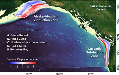 Assessment Of Tsunami Hazard Along British Columbia Coastlines From