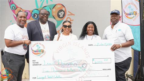 Virgin Islands Lottery Congratulations To The Winners Of The Recent