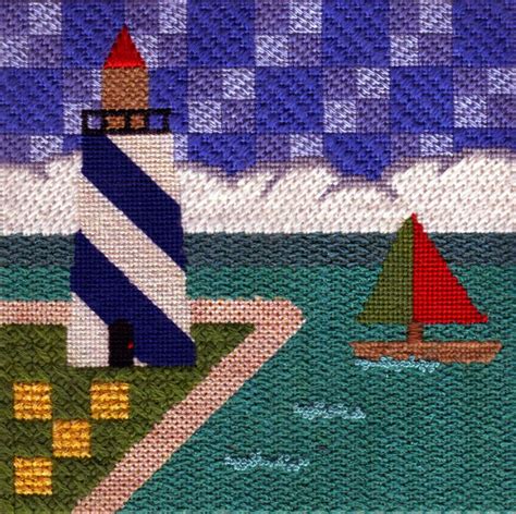 Lighthouse By Sandy Grossman Morris Stitch Guide Available From Napa
