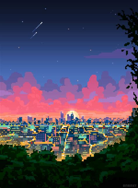 Pixel City Rpixelart