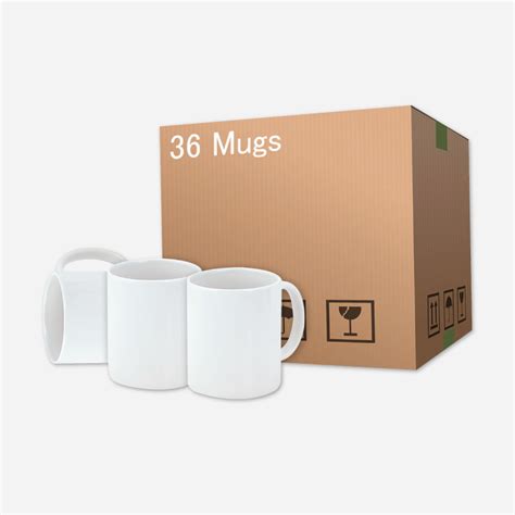 Caja De Mug Para Sublimación 11 Onz X 36 Unidades Grafico Online