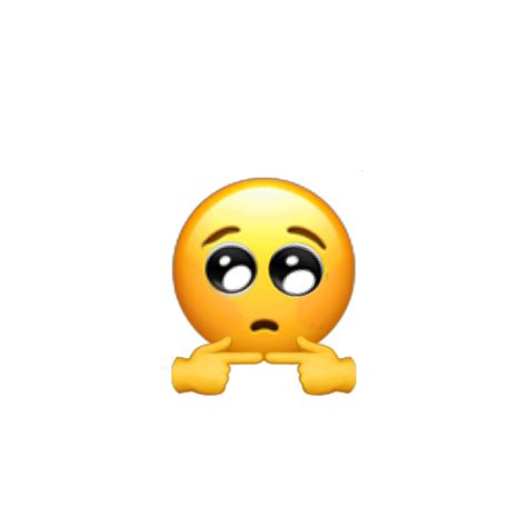 Pleading Face Emoji Transparent Emote Fofinho Png Pleading Face Emoji