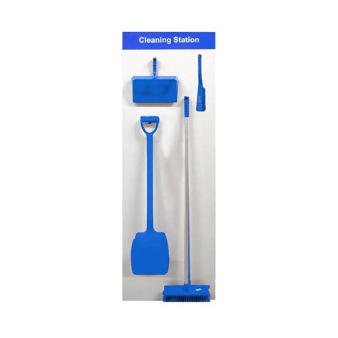 5s Free Standing Shadow Board Cleaning Station Broom And Shovel Parrs