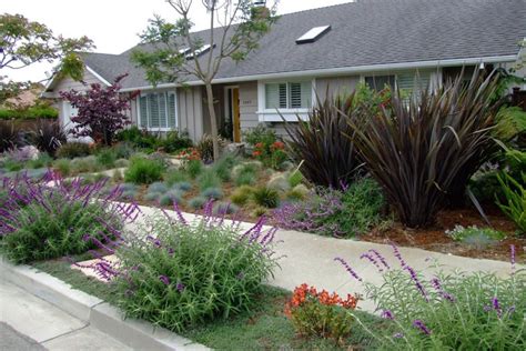 Unique Accents California Front Yard Landscaping Ideas Hillside