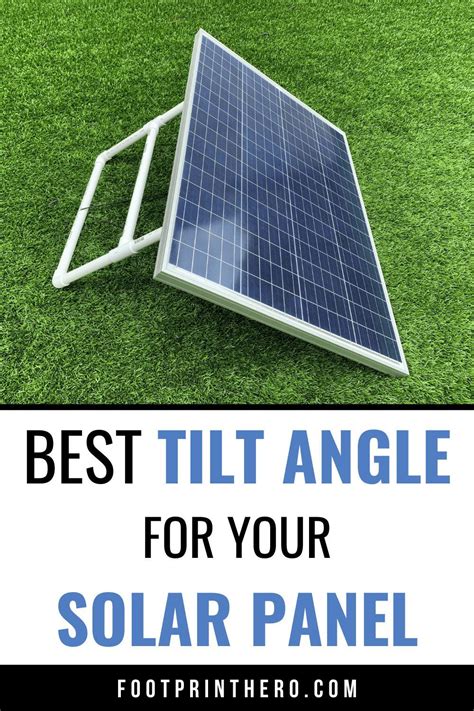 Solar Panel Tilt Angle Calculator Passive Solar Energy Solar Energy