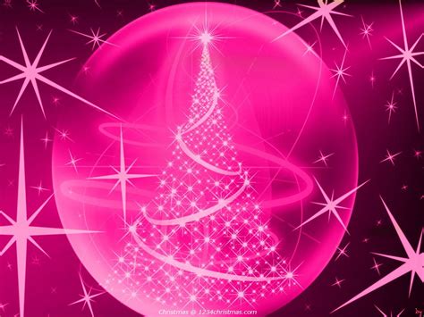 65 Pink Christmas Wallpaper