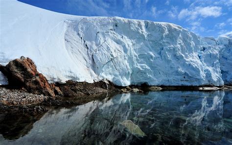 Ice Glaciers Nature Landscape Wallpapers Hd Desktop And Mobile