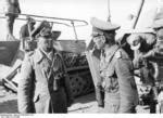 Photo German Colonel General Erwin Rommel And Major General Georg Von