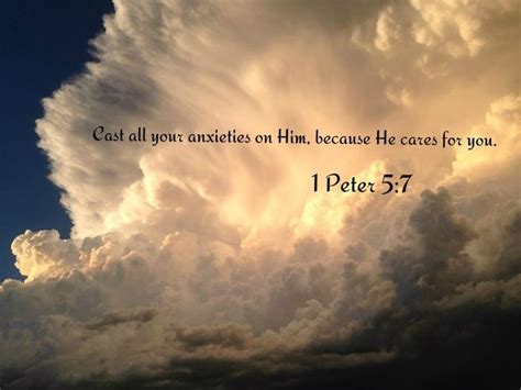156 likes · 7 talking about this. 1 Peter 5:7 | In Christ Alone... | Pinterest