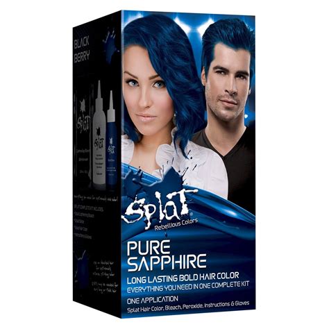 Splat Rebellious Colors Kit Pure Sapphire2 Packs