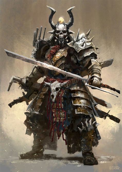 Samurai Armor Concept Art
