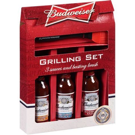 Breweries and into the hands of american beer drinkers this summer, before debuting in. Budweiser Grilling Gift Set, 4 pc Budweiser http://www ...