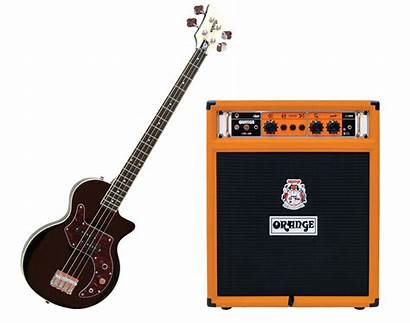 Bass Guitar Orange Combo Amp Both Morgan