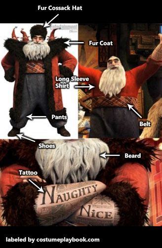 North Santa Claus Costume Rise Of The Guardians Book Week