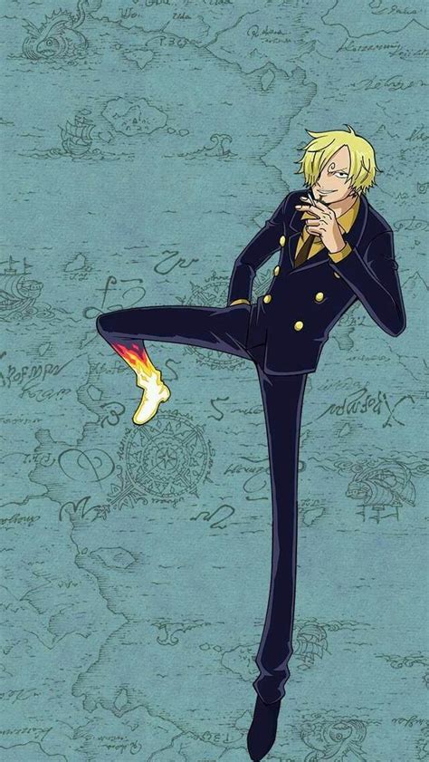 Pin By Andrea Cuevas On Onepiece♚ Sanji Fan Art One Piece Wallpaper