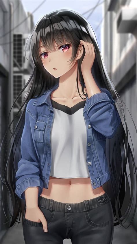 Einzigartig Top Anime Girl Black Hair Inkediri