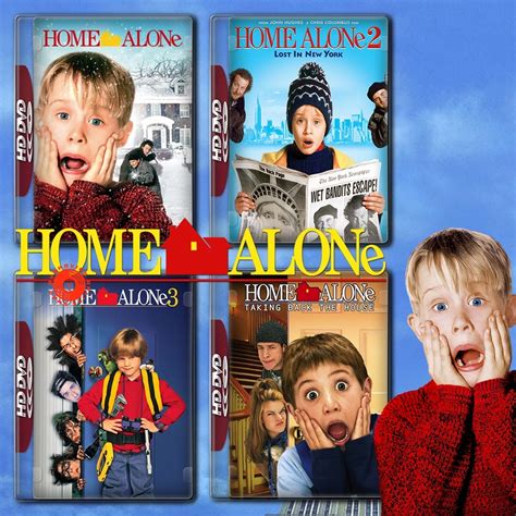 Dvd Home Alone โดดเดี่ยวผู้น่ารัก ภาค 1 4 Dvd Master เสียงไทย เสียง ไทย อังกฤษ ซับ ไทย อังกฤษ