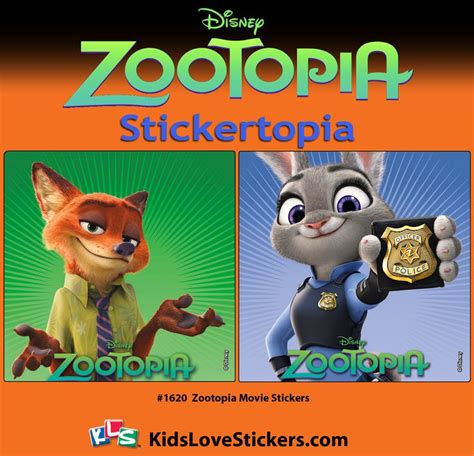Zootopia Stickers Stickertopia Enjoy Low Prices And Same Day