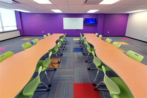 The durable polypropylene shell is shaped to allow for a range of sitting positions. Artcobell Discover Expanse Tables and Alphabet Cantilever ...