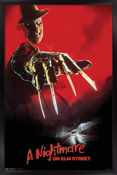 Nightmare On Elm Street Freddy Krueger Film Movie Glossy Print Wall A4