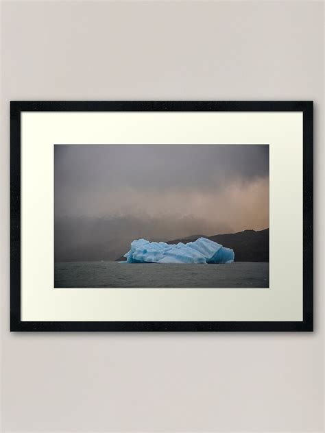 Iceberg Framed Art Print By Joshdorart Framed Art Prints Framed