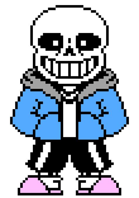 Sans Pixel Art Maker