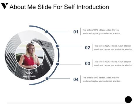 Amazing Ways Self Introduction Ppt Template Free With Different Way