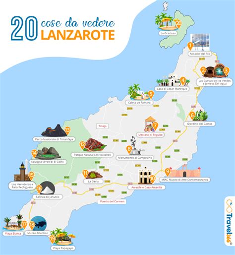 Lanzarote Cosa Vedere Cosa Fare Mappa Idee Di Viaggio The Wom Travel