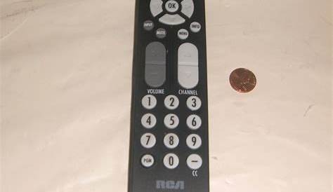 RCA Universal Remote RC27A and Converter Box Manual and remote codes
