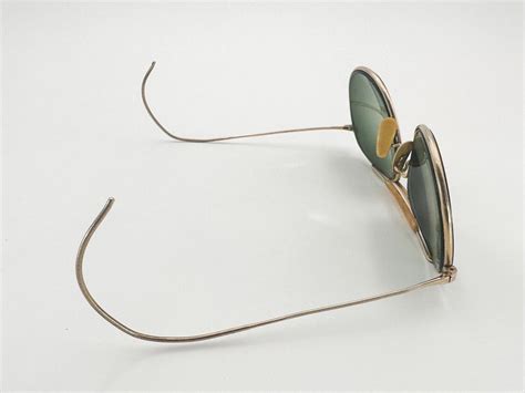wwii era american optical 1 10 12k gf ful vue aviator sunglasses frames g864 ebay