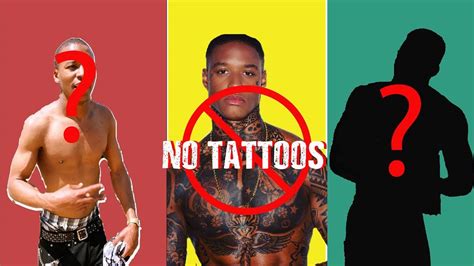Rappers Who Have No Tattoos Youtube