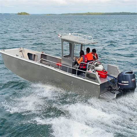 Kinocean 18 Ft Aluminium Center Console Landing Craft Boats For Sale