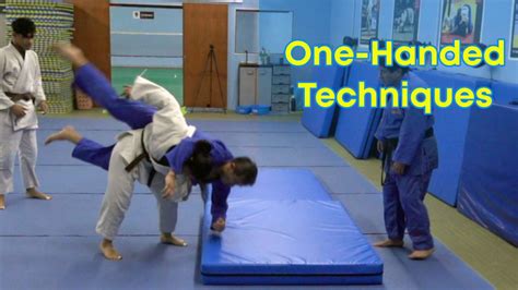 One Handed Techniques Kl Judo