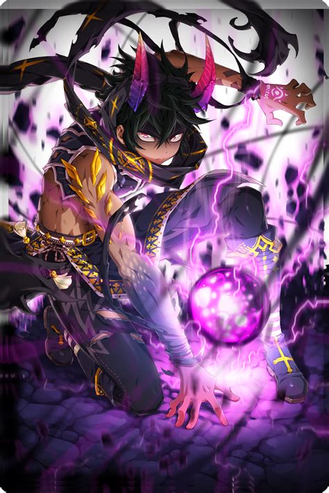 Demon Manga Anime Demon Boy Anime Warrior Fantasy Character Design