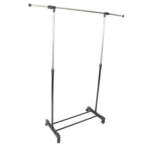 Singledual Bar Vertical And Horizontal Stretching Stand Clothes Rack