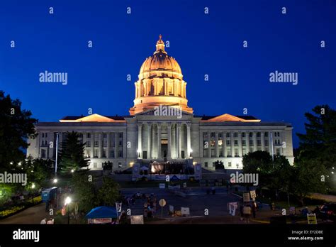 Missouri Capitol In Jefferson City Missouri Stock Photo Alamy