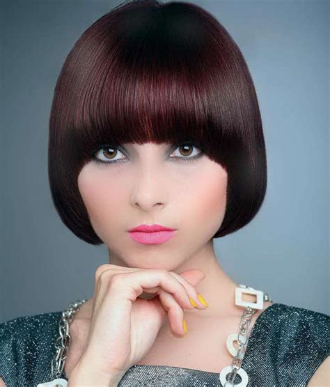 It has straight hair hanging to below the ear, where it usually turns under. Practical pageboy haircut :: one1lady.com :: #hair #hairs ...