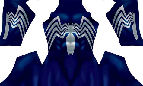 Symbiote V2 Blue Pattern Crazyfranky