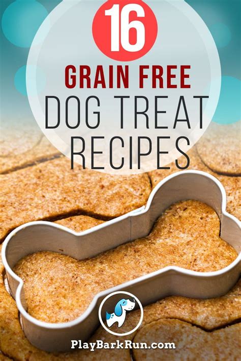 17 Homemade Grain Free Dog Treat Recipes Playbarkrun Grain Free Dog