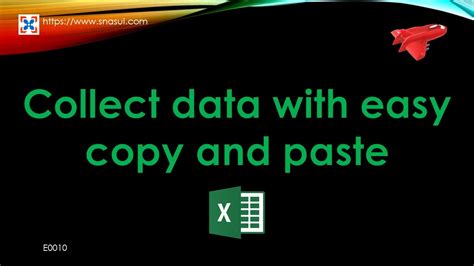 Collect Data With Easy Copy And Paste Youtube