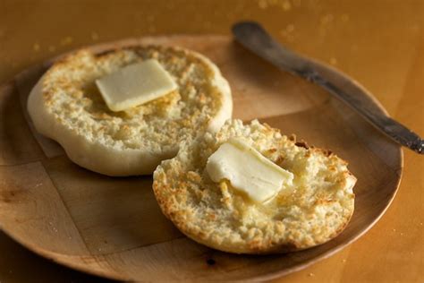 Toasted English Muffin With Butter Pinch My Salt