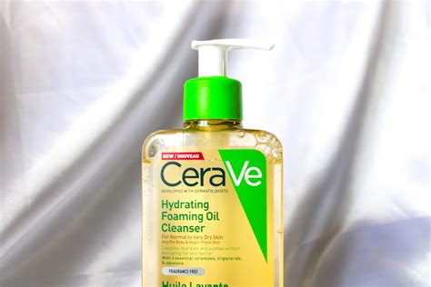 Cerave Hydrating Foaming Oil Cleanser Review Ebun Life