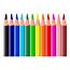 Clipart  Coloured Pencils
