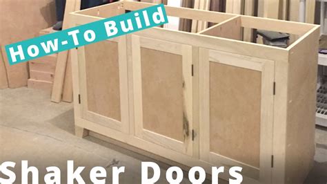 How To Build Shaker Style Cabinet Doors With Kreg Jig