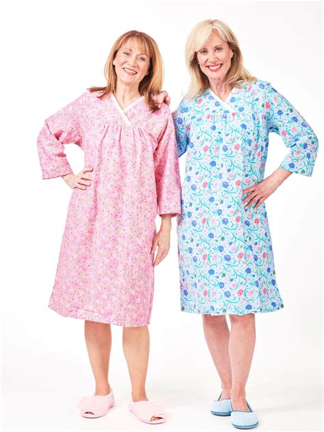Pajamas For Older Women Shop Nightgowns For Elderly Women Resident Essentials