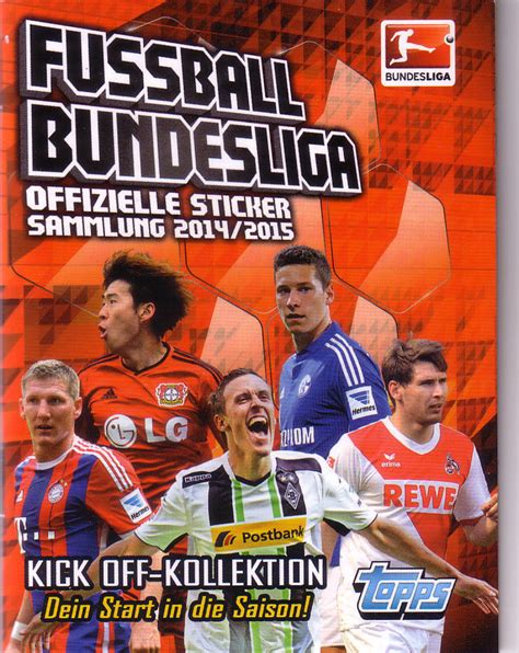 Bundesliga english‏подлинная учетная запись @bundesliga_en 4 ч4 часа назад. Bundesliga Sticker-Album 14/15 erhältlich: Wo kann man es ...